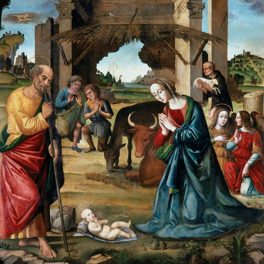 Adorazione dei pastori - Chiesa di Santo Spirito, Bergamo